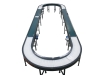 Mild Steel - Carousel Conveyor with Modular ...