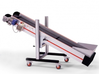 Conveior structura aluminiu - inclinat