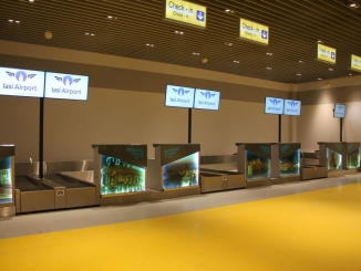 Aeroportul Iasi - Terminal 3 - Zona plecare si Zona sosiri